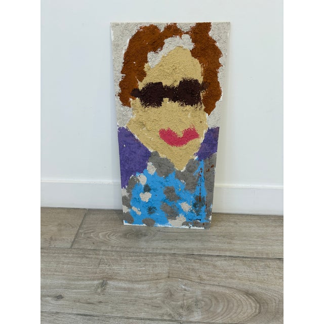 This is another painting done during Covid. I love the textures and colors. The surreal woman is Priceless. It’s done on...