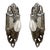 1920s Early Art Deco Machined Aluminum Wall Sconce, Pair For Sale