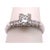 Platinum Diamond Engagement Ring 0.85 Total Diamond Weight, Size 6.25 For Sale - Image 10 of 10
