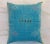 Early 21st Century Contemporary Turquoise Silk Sabra Pillow Covers- a Pair For Sale - Image 5 of 11