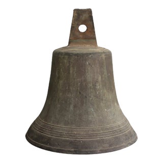 20th Century French Bronze Bell For Sale