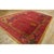 Antique Art Deco Room Size Wool Red Rug, Circa Date: 1920s. This exceptional example of antique rugs captures the...