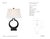 Chapman & Myers by Visual Comfort Signature Ring Form Large Table Lamp in Bronze with Linen Shade Designer: Chapman &...