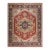 10x14 Exquisite Red Floral Traditional Hand Knotted Wool Carpet Rug For Sale