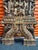Grand 6ft Custom Architectural Hand-Carved Hardwood Temple Panels - Pair For Sale - Image 11 of 18
