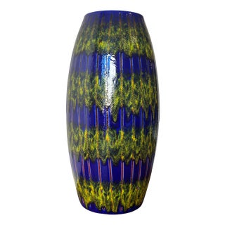 West German 248-50 Floor Vase from Scheurich Keramik, 1960s For Sale