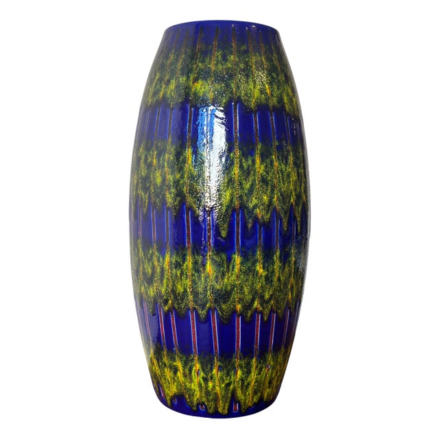 West German 248-50 Floor Vase from Scheurich Keramik, 1960s For Sale