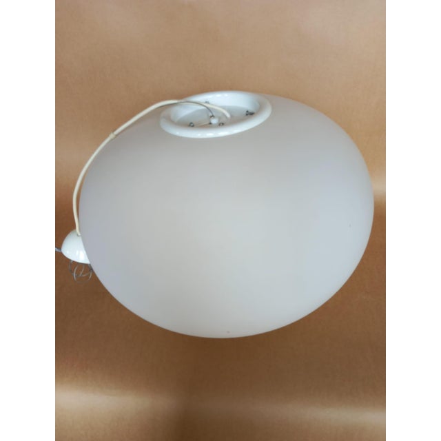 Murano Opal Glass Pendant Light For Sale - Image 7 of 8