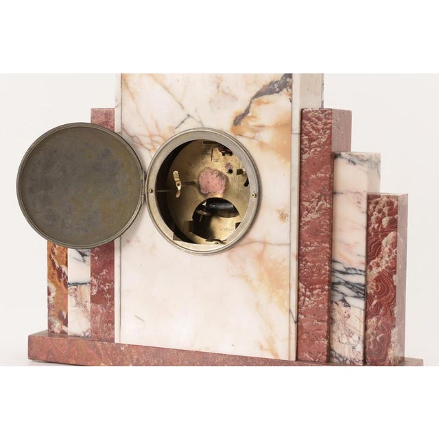 Black Ato Table Clock by Leon Hatot, France, 1925 For Sale - Image 8 of 17