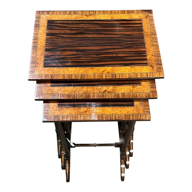 Baker Furniture Nesting Tables Chairish