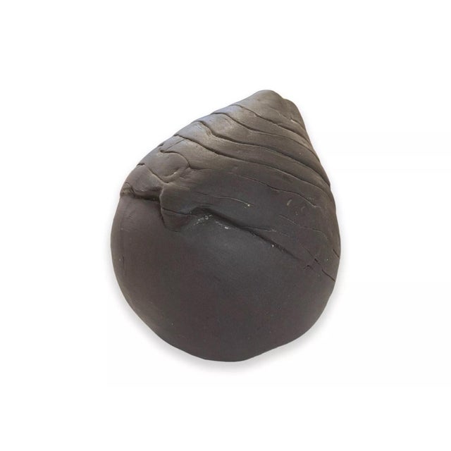 Late 20th Century Asymmetrical Modern Ceramic Vases or Vessels Cranbrook Student Attr. - Set of 3 For Sale - Image 5 of 7