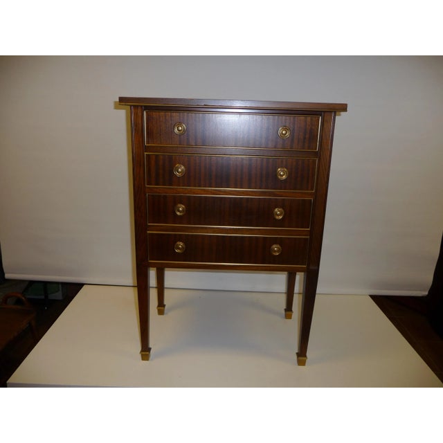 Metal Small Vintage Commode For Sale - Image 7 of 7