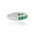 Not Yet Made - Made To Order Art Deco Style 0.85 Ct Green Emerald Channel Set Half Eternity Band Ring Size 6 For Sale - Image 5 of 15