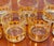 Culver Ltd. Mid 20th Century American Culver Antigua Gold Whiskey Glasses, Set of 7 For Sale - Image 4 of 7