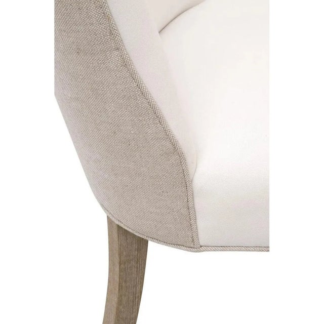 Linen Essentials for Living Duet Dining Chair, Set of 2 For Sale - Image 8 of 8
