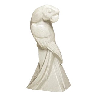 Art Deco Parrot Sculpture For Sale