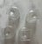 Set of 4 Vintage Square Footed Cocktail Glasses For Sale In Austin - Image 6 of 6