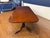 Traditional Georgian Style Banded Mahogany Dining Table by Leighton Hall - Showroom Sample For Sale - Image 11 of 14