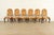 An outstanding set of six Chippendale or Georgian style dining chairs Attributed to Berkey & Gay USA, Circa 1920s Solid...