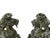 Stone Pair Oriental Stone Carved Ram Wine Cup Holder Shaped Display Figures For Sale - Image 7 of 10