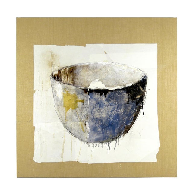 Rosa Galindo, Cuenco 4, Mixed Media on Canvas, 2007 For Sale - Image 8 of 8