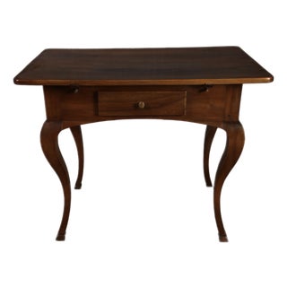 Small Baroque Walnut Desk, 1750s For Sale