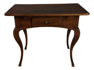 Small Baroque Walnut Desk, 1750s