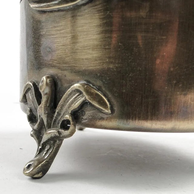 Art Deco Hungarian Sugar Bowl from Sandrik, 1890s For Sale - Image 9 of 13