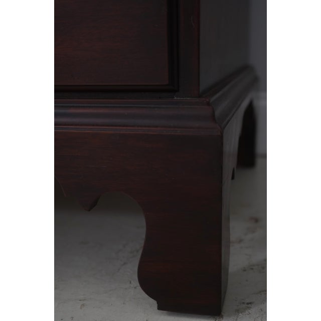 Henkel Harris Mahogany Spnea Perkins High Chest For Sale - Image 11 of 17