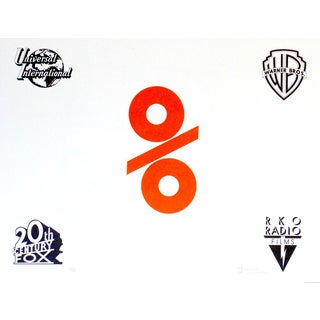 Joan Brossa, Hollywood, 1989, Lithograph For Sale