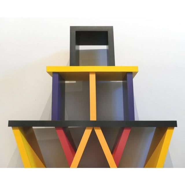 Ettore Sottsass 1980s Memphis Style Étagère For Sale - Image 4 of 11