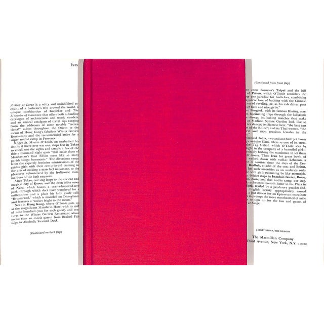 O'TOOLE, Roger St. Martin [311] pp. 1968 The Macmillan Company 8 1/2" x 6" Jacket design/ The Dillons Billing itself as a...