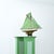Early 20th Century Pair of French Narrow Painted Paneled Pedestals For Sale - Image 10 of 11