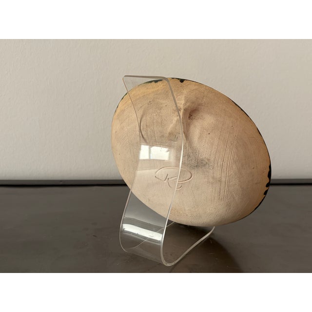 Maritime Wall Plate with Fish Motif by Wilhelm Löber for Rügenkeramik, 1960s For Sale - Image 9 of 18