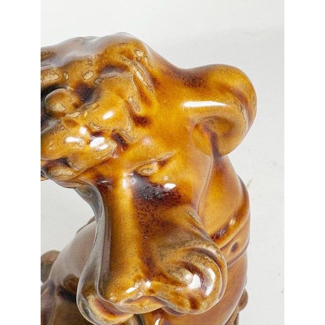 Ceramic Dog Sculpture, France, 1970s For Sale - Image 10 of 12