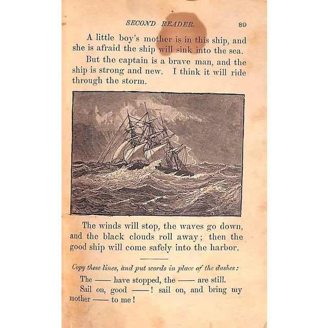 White "Second Reader" Book 1879 Harris, William T. For Sale - Image 8 of 11