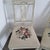 Shabby Chic Vintage Chairs – Set of 2 Elegant vintage-style chairs with hand-painted wooden frames and floral needlepoint...