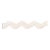 Sample - Schumacher Ric Rac Tape Medium Tape in Ivory For Sale