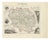 Antique Map of the Creuse, Gueret and Felletin by Vuillemin, 1860 For Sale