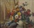 Early 20th Century Summer Floral Still Life - Zinnias, Delphiniums, Corn Flowers Substantial and gorgeous early 20th...