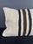 Contemporary Turkish Hemp Pillow Cushion Natural Beige Black Pillow Cushion Cover 16" x 24" For Sale - Image 3 of 4