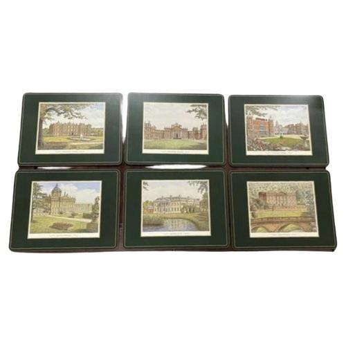 Vintage Cork Stately Homes Coasters from Pimpernel, Set of 6 For Sale - Image 13 of 13