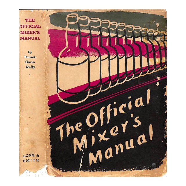 "The Official Mixer's Manual" 1934 Duffy, Patrick Gavin For Sale