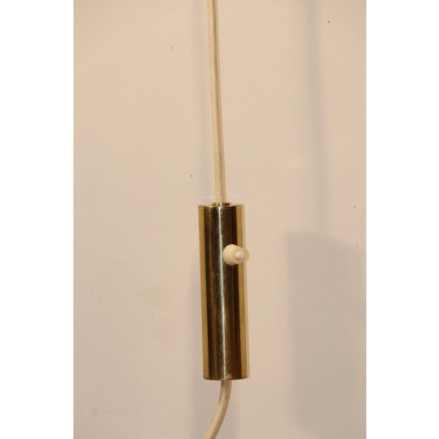 241P Wall Light in Acrylic Glass, Teak, and Brass from Robert Mathieu, 1950s For Sale - Image 18 of 18