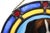 Metal Art Deco Stained Glass Roundel with Boxer Dog, Belgium, 1890s For Sale - Image 7 of 9