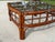 Late 20th Century Vintage Tortoise Bamboo Rattan Square Coffee Table With Glass Top For Sale - Image 5 of 12