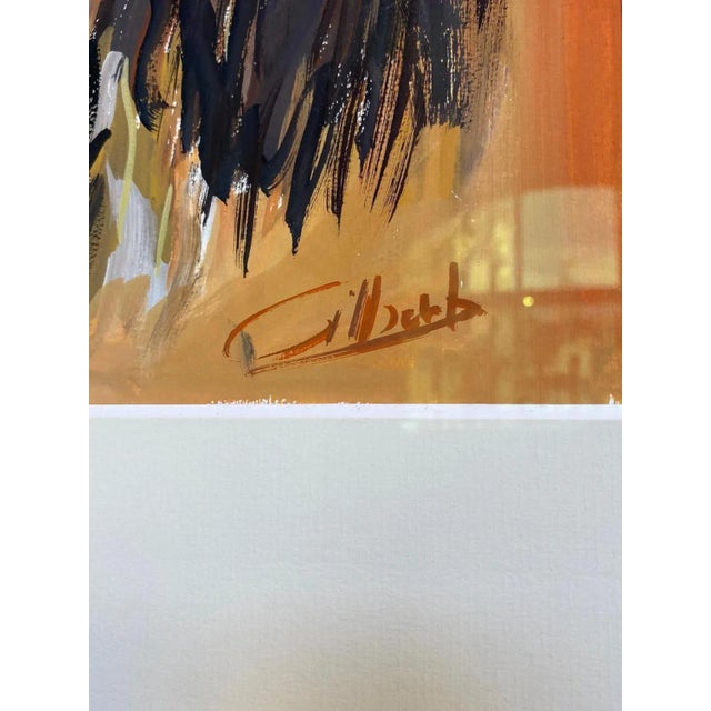 Gilbert Pauli, Christus, Gouache on Paper, 1990 For Sale - Image 4 of 8