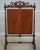 American Victorian Beaded Needlepoint Rotating Fireplace Screen For Sale - Image 14 of 14