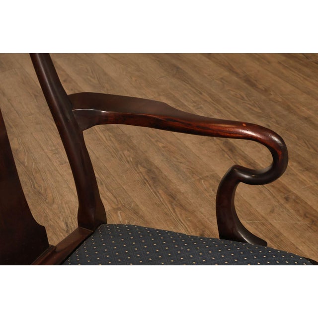Stickley Colonial Williamsburg Set of Six Mahogany Dining Chairs For Sale - Image 17 of 18