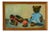 M. Larsson, Still Life with Bear, 1960s, Oil on Panel, Framed For Sale